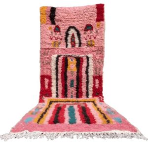 Runner Rugs | The Altas Pink Boujaad Wool Rug Runner, 3′ x 6′ Accent Rugs Accent Rugs