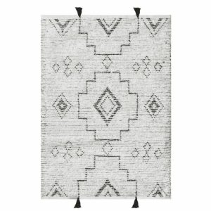 Runner Rugs | Tibetan Wool Hand Knotted Area Rug With Tassels, 2.5′ x 5′ Rugs Runner Rugs