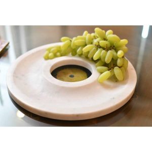 Serveware | Home Couture Collective White Fruit & Cheese Platter Kitchen Serveware