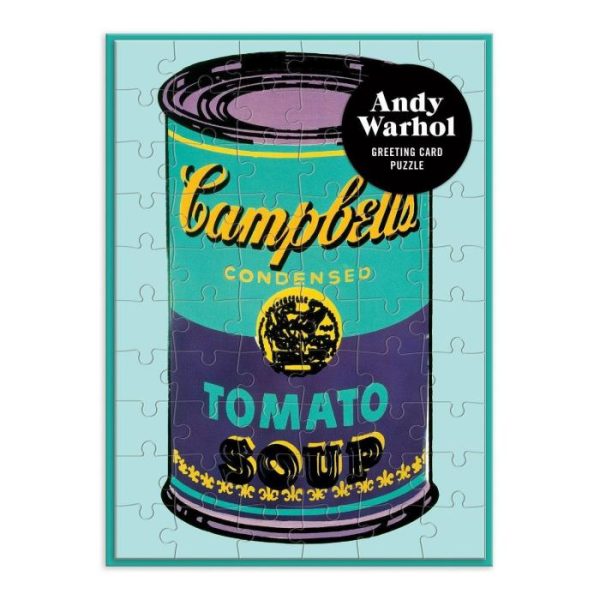 Stationery | Andy Warhol Soup Can Greeting Card Puzzle Home Decoration Stationery