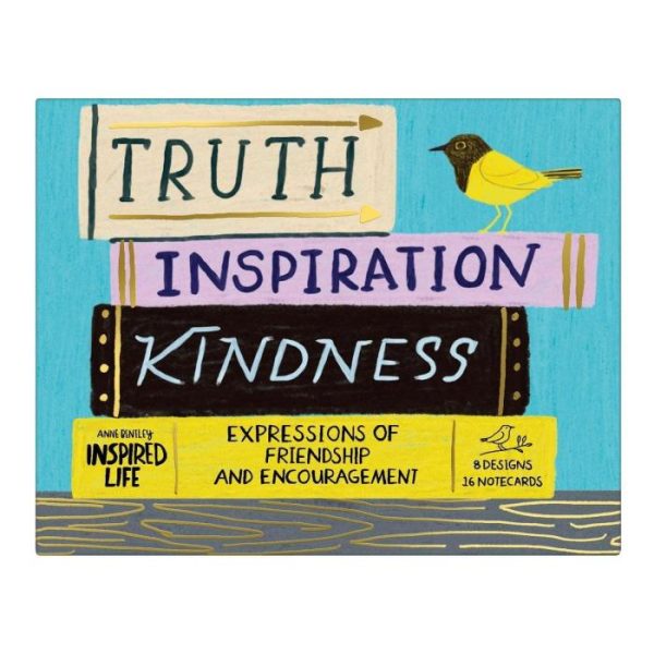 Stationery | Anne Bentley Inspired Life: Truth, Inspiration, Kindness Greeting Assortment Notecard Set Home Decoration Stationery