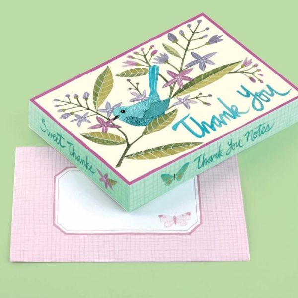 Stationery | Avian Friends Parcel Thank You Notes Home Decoration Stationery