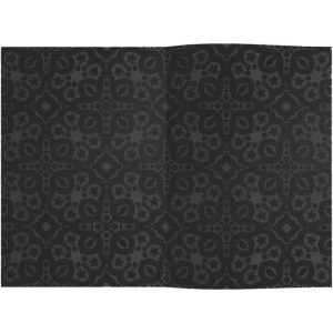 Stationery | Black Embossed Paseo Notebook, Small Home Decoration Stationery