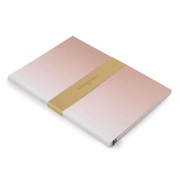 Stationery | Blush Ombre Embossed Paseo Notebook, Small Home Decoration Stationery