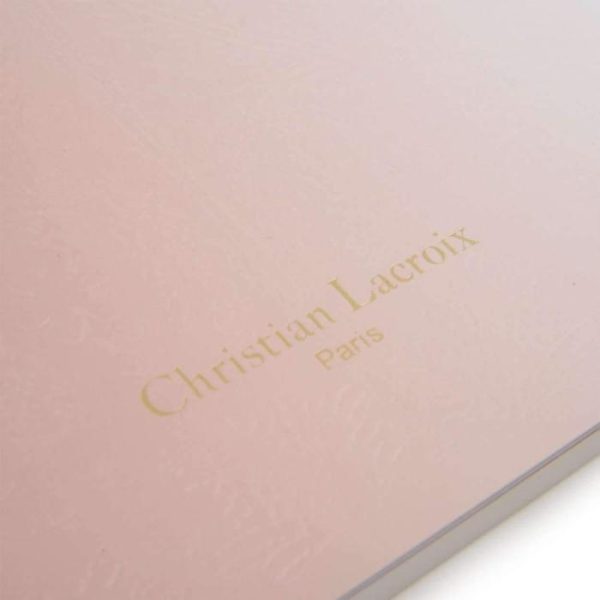 Stationery | Blush Ombre Embossed Paseo Notebook, Small Home Decoration Stationery