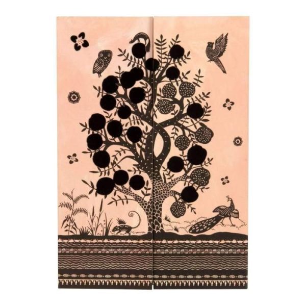 Stationery | Bois Paradis Die-Cut Notecards Home Decoration Stationery