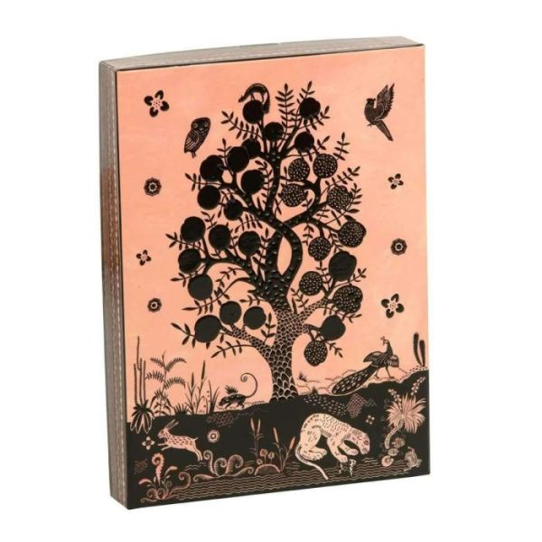 Stationery | Bois Paradis Die-Cut Notecards Home Decoration Stationery