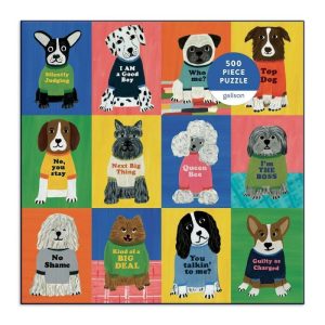 Stationery | Boss Dogs 500 Piece Family Jigsaw Puzzle Home Decoration Stationery