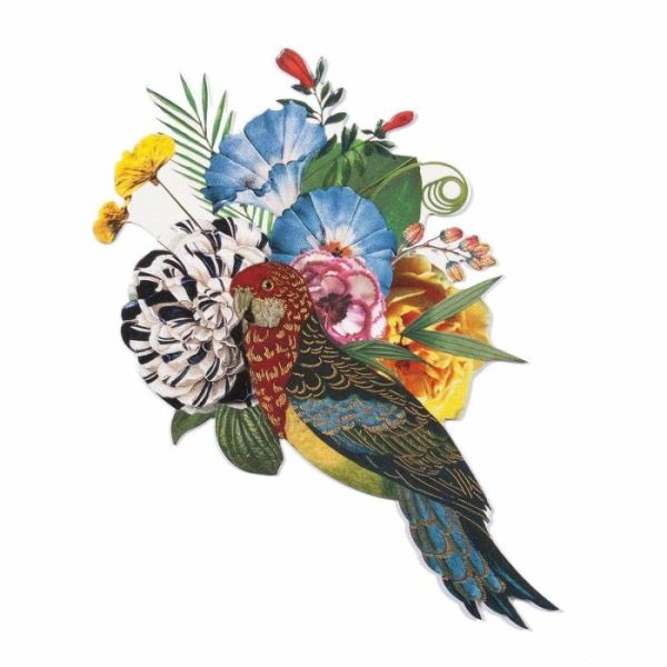 Stationery | Christian Lacroix Birds Sinfonia Shaped Notecard Set Home Decoration Stationery