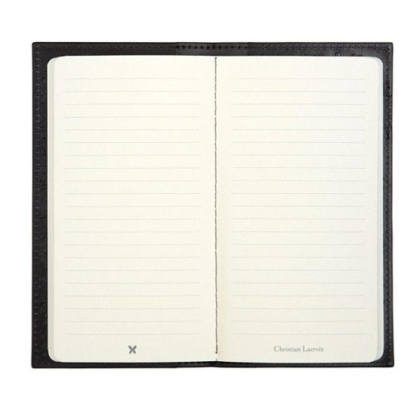 Stationery | Christian Lacroix Heritage Collection Black Paseo Embossed Travel Journal Home Decoration Stationery