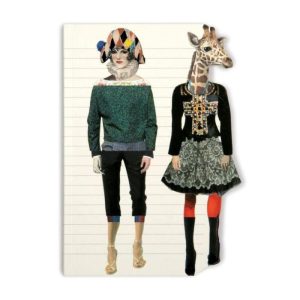 Stationery | Christian Lacroix Love Who You Want Die Cut Notebook – Harlequin & Giraffe Home Decoration Stationery