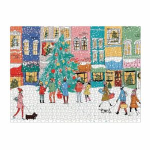 Stationery | Christmas Carolers 1000 Piece Jigsaw Puzzle Home Decoration Stationery