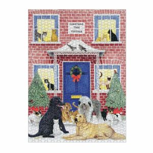 Stationery | Christmas Cottage 1000 Piece Jigsaw Puzzle Home Decoration Stationery