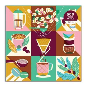 Stationery | Coffeeology 500 Piece Jigsaw Puzzle Home Decoration Stationery