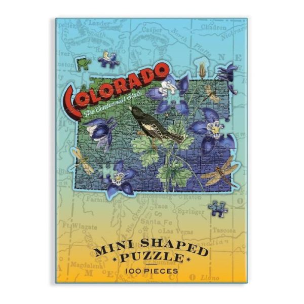 Stationery | Colorado Mini Shaped Puzzle Home Decoration Stationery