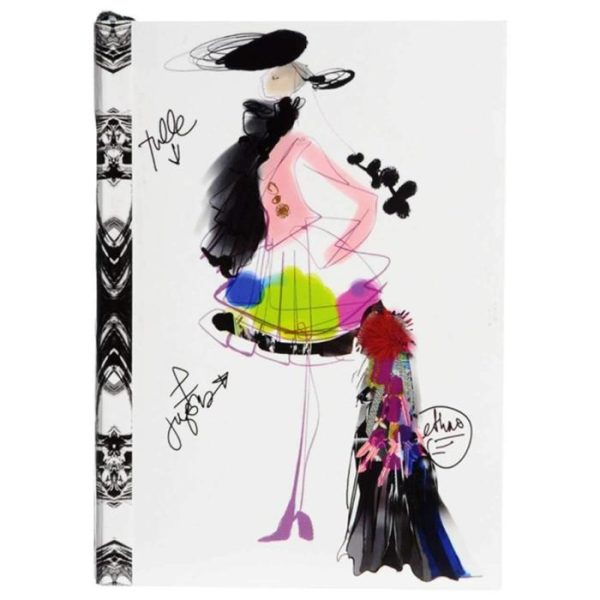 Stationery | Croquis Fashion Sketch A6 Softcover Notebook Home Decoration Stationery