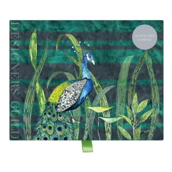 Stationery | Designers Guild (Blues And Greens) Greeting Assortment Notecard Set Home Decoration Stationery