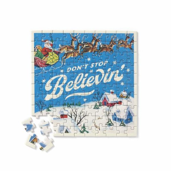 Stationery | Don’T Stop Believin’ 100 Piece Mini Shaped Puzzle Home Decoration Stationery