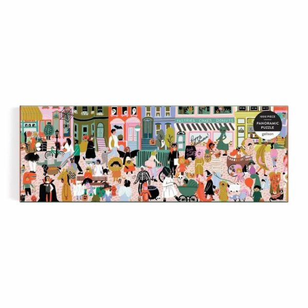 Stationery | Fall Parade 1000 Piece Panoramic Puzzle Home Decoration Stationery