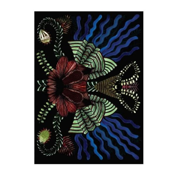 Stationery | Fleurs Cannibales A6 Layflat Notebook Home Decoration Stationery