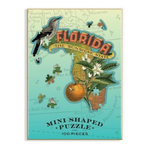 Stationery | Florida Mini Shaped Jigsaw Puzzle Home Decoration Stationery