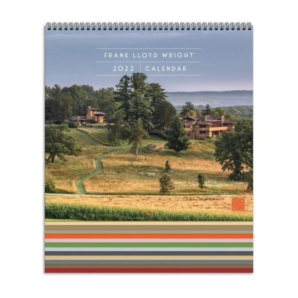 Stationery | Frank Lloyd Wright 2022 Tiered Wall Calendar Home Decoration Stationery