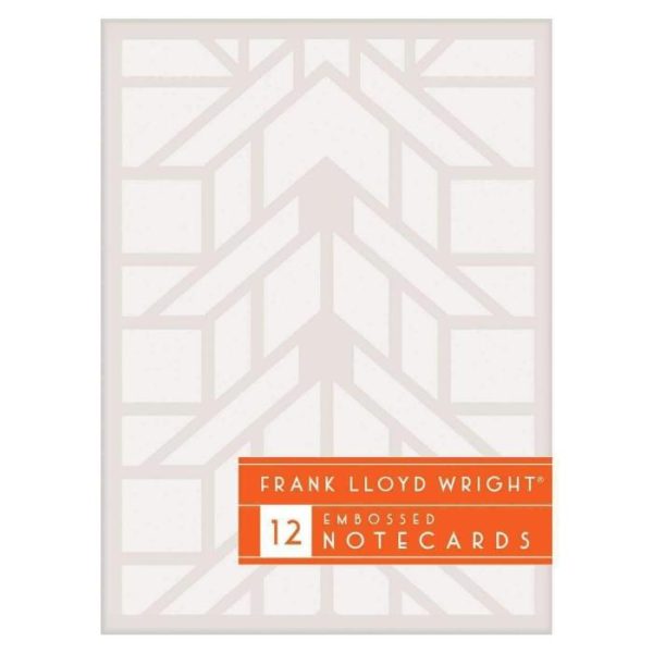 Stationery | Frank Lloyd Wright Designs Embossed Notecards Home Decoration Stationery