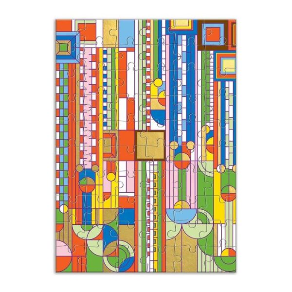 Stationery | Frank Lloyd Wright Saguaro Forms & Cactus Flowers Greeting Card Puzzle Home Decoration Stationery