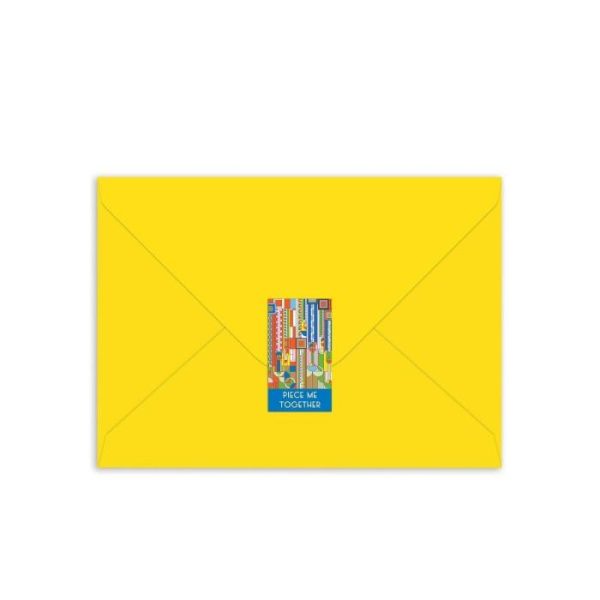 Stationery | Frank Lloyd Wright Saguaro Forms & Cactus Flowers Greeting Card Puzzle Home Decoration Stationery