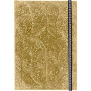 Stationery | Gold Embossed Paseo Notebook, Small Home Decoration Stationery