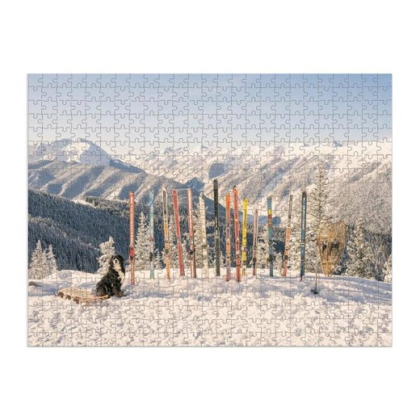 Stationery | Gray Malin The Winter 500 Piece Double-Sided Puzzle Home Decoration Stationery