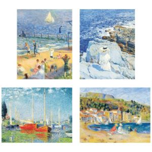 Stationery | Impressionists By The Water Keepsake Box Note Cards Home Decoration Stationery