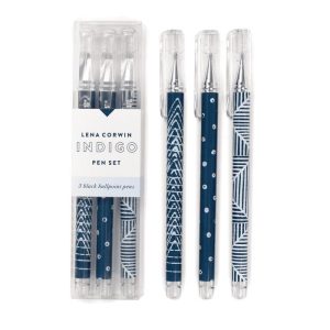 Stationery | Indigo Pen Set Home Decoration Stationery