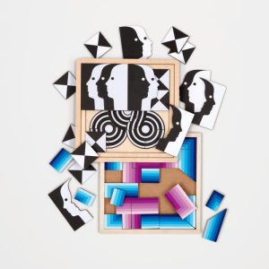 Stationery | Jonathan Adler Atlas Layered Wooden Jigsaw Puzzle Set Home Decoration Stationery