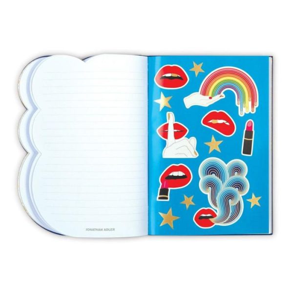 Stationery | Jonathan Adler Lips A5 Journal Home Decoration Stationery