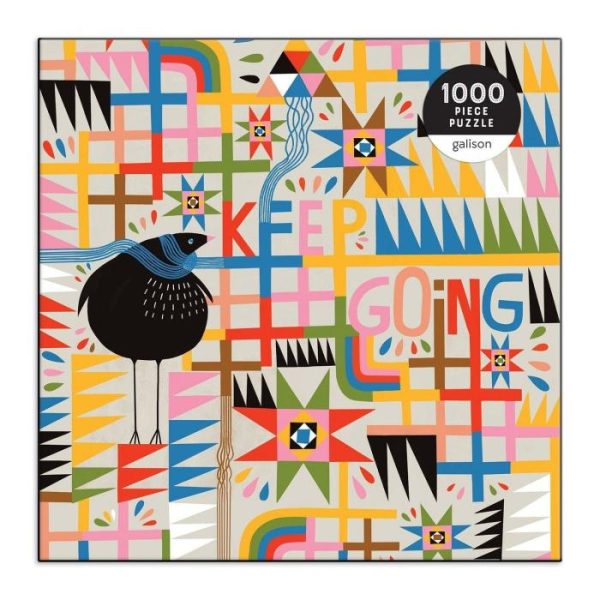 Stationery | Keep Going 1000 Piece Jigsaw Puzzle Home Decoration Stationery