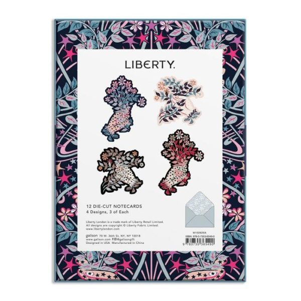 Stationery | Liberty Ianthe Hand Shaped Notecard Set Home Decoration Stationery