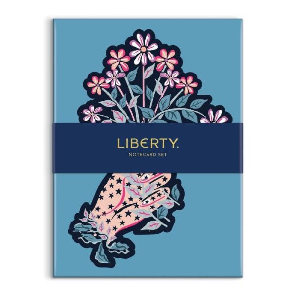 Stationery | Liberty Ianthe Hand Shaped Notecard Set Home Decoration Stationery