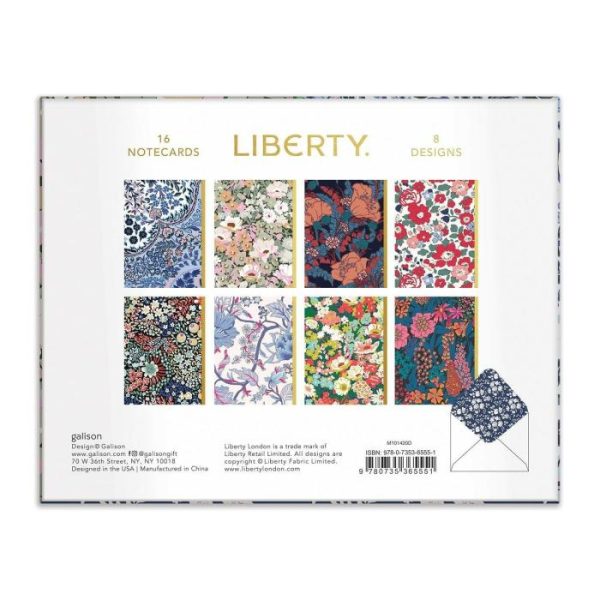 Stationery | Liberty London Floral Greeting Assortment Notecard Set Home Decoration Stationery