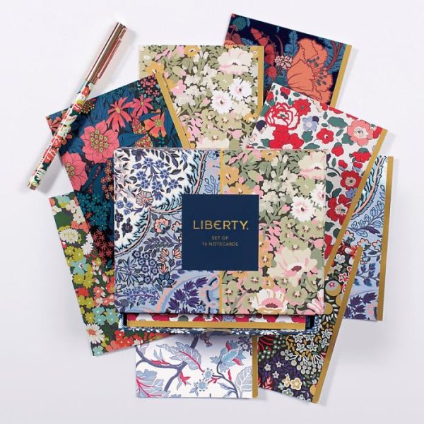 Stationery | Liberty London Floral Greeting Assortment Notecard Set Home Decoration Stationery