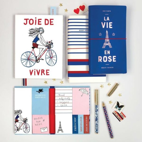 Stationery | Marie Claire Joie De Vivre Sticky Notes Hardcover Book Home Decoration Stationery