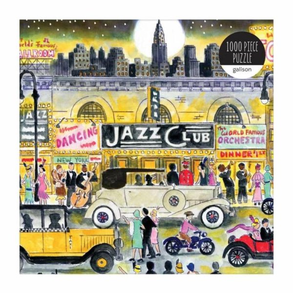 Stationery | Michael Storrings Jazz Age 1000 Piece Jigsaw Puzzle Home Decoration Stationery