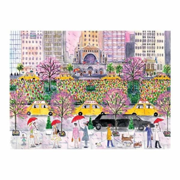 Stationery | Michael Storrings Spring On Park Avenue 1000 Piece Jigsaw Puzzle Home Decoration Stationery