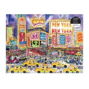 Stationery | Michael Storrings The Great White Way 2000 Piece Jigsaw Puzzle Home Decoration Stationery