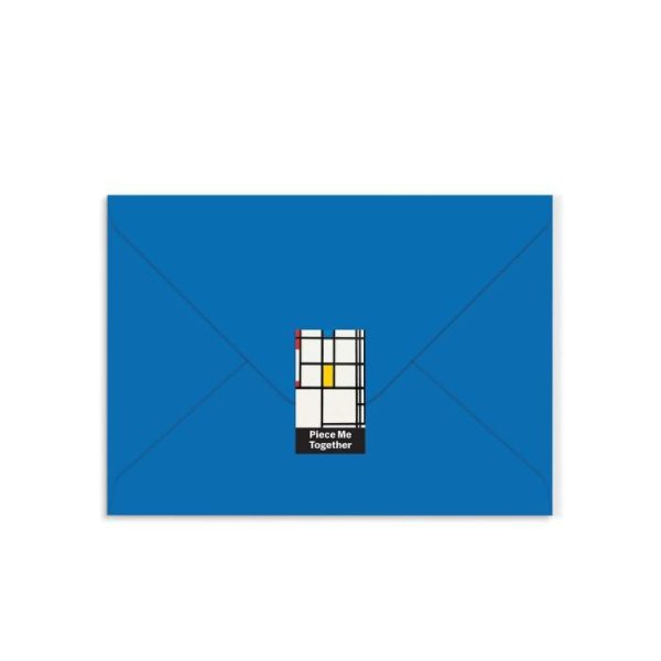 Stationery | Moma Mondrian Greeting Card Puzzle Home Decoration Stationery