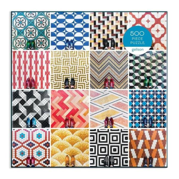 Stationery | Mosaic Floors 500 Piece Jigsaw Puzzle Home Decoration Stationery