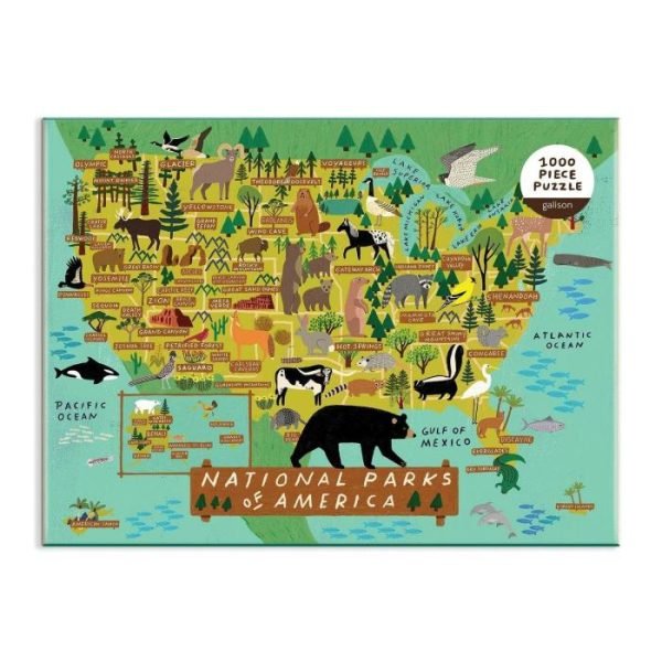 Stationery | National Parks Of America 1000 Piece Jigsaw Puzzle Home Decoration Stationery