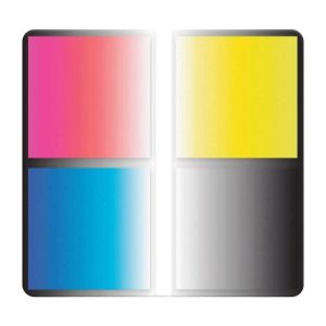 Stationery | Neon Black Ombre Paseo Sticky Note Home Decoration Stationery