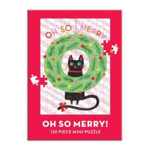 Stationery | Oh So Merry 100 Piece Mini Jigsaw Puzzle Home Decoration Stationery