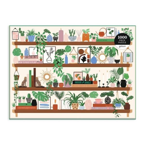 Stationery | Plant Shelfie 1000 Piece Jigsaw Puzzle Home Decoration Stationery